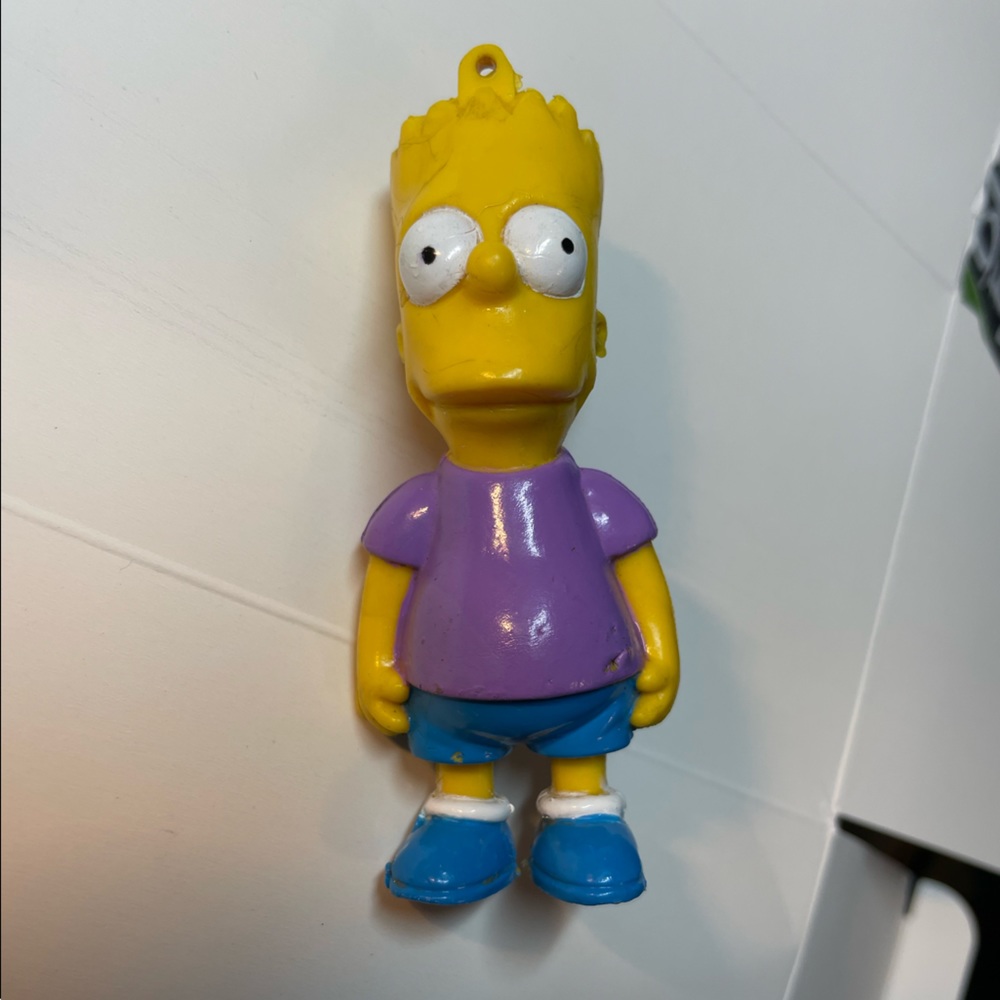 Bart Simpson key chain